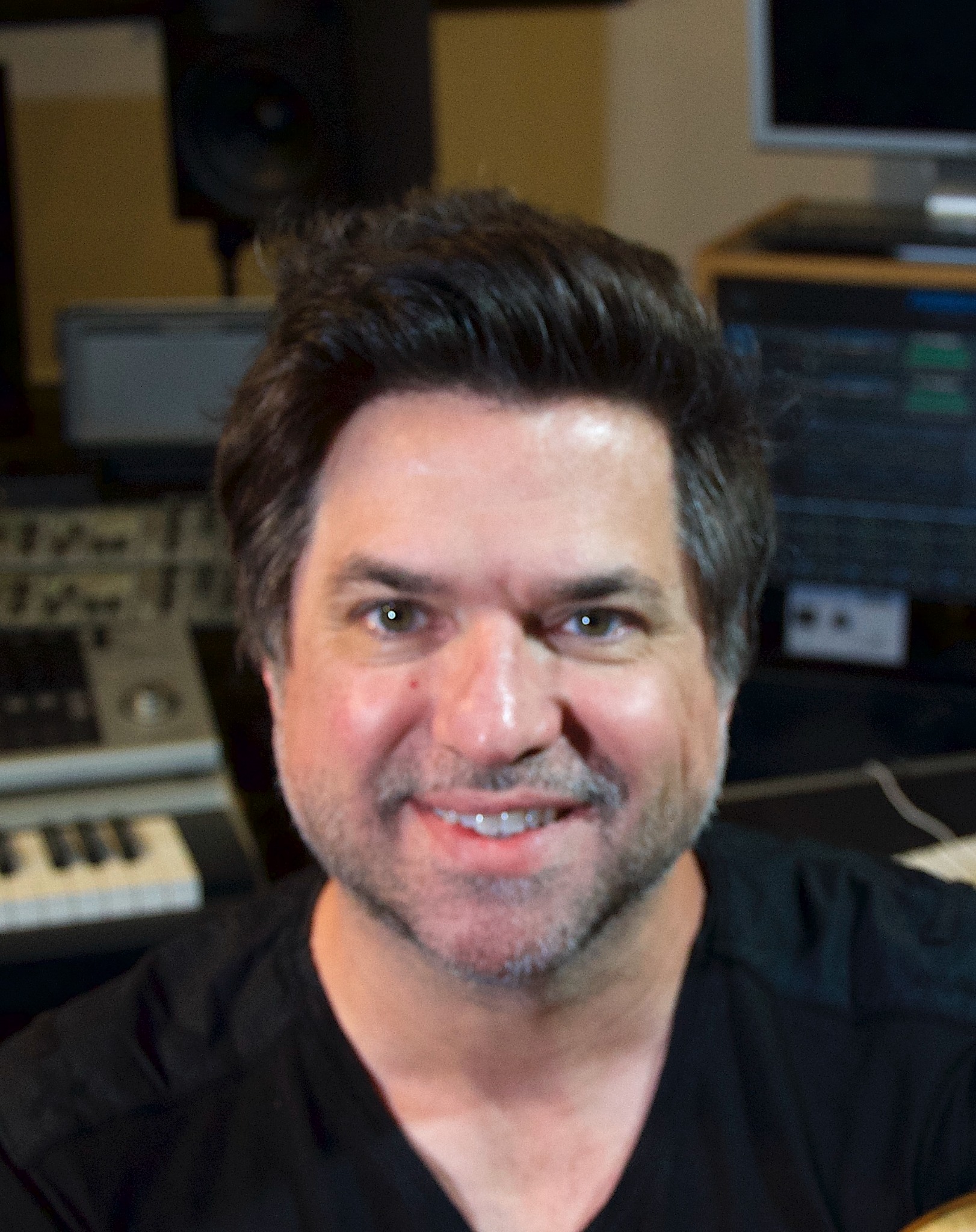Doug DeAngelis in his recording studio